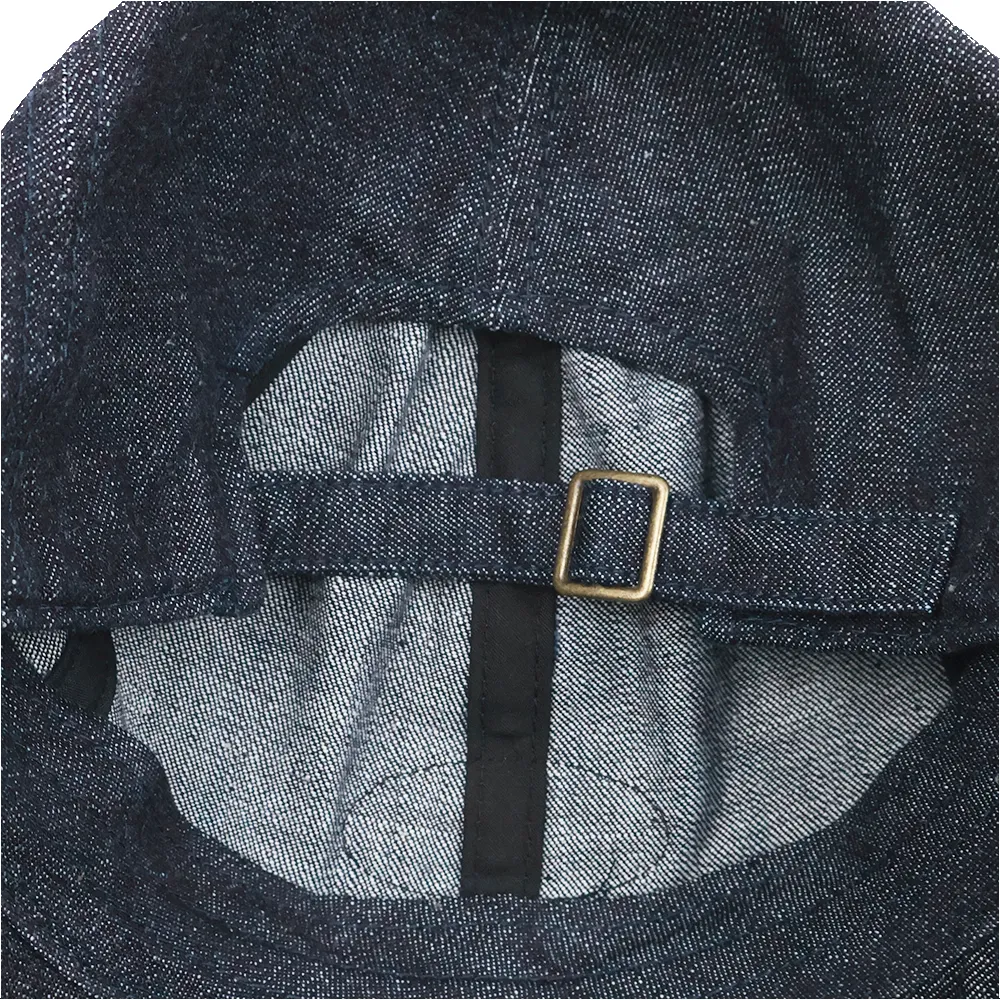 6770-26 Black FULL Wappen Denim Cap sold by Full Count product image thumbnail 4