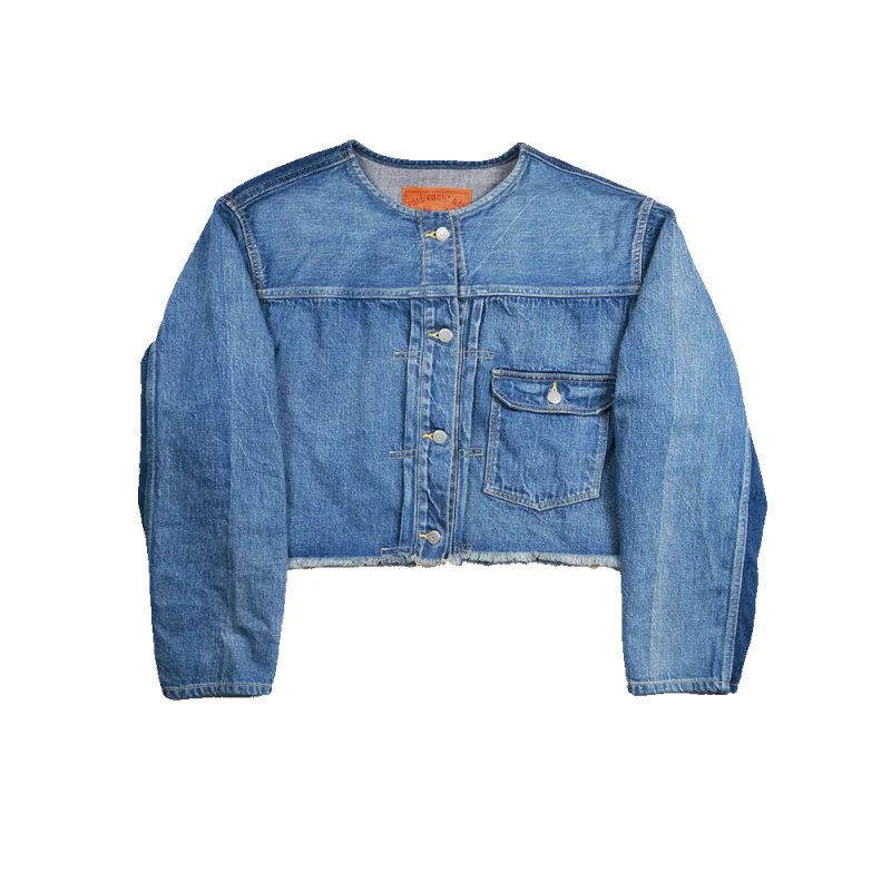 [2026SS] KA25-02 Cropped Type 1 Denim Jacket sold by Full Count