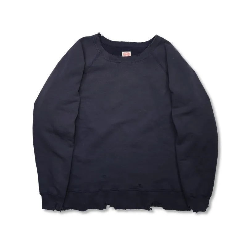[2025AW] 3769-1 Fading Raglan Sleeve Sweatshirt(damage less) made by Full Count