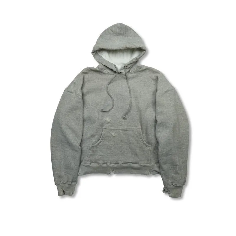 [2025AW] 3770-1 Fading Double Face Sweat Hoodie(damage less) sold by Full Count