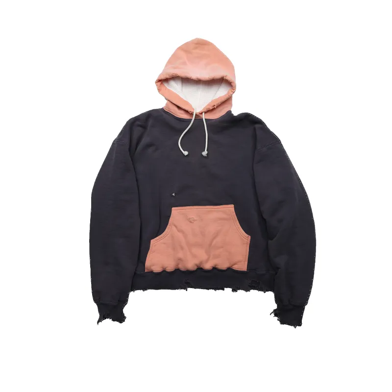 [2025AW] 3770 Fading Double Face Sweat Hoodie made by Full Count