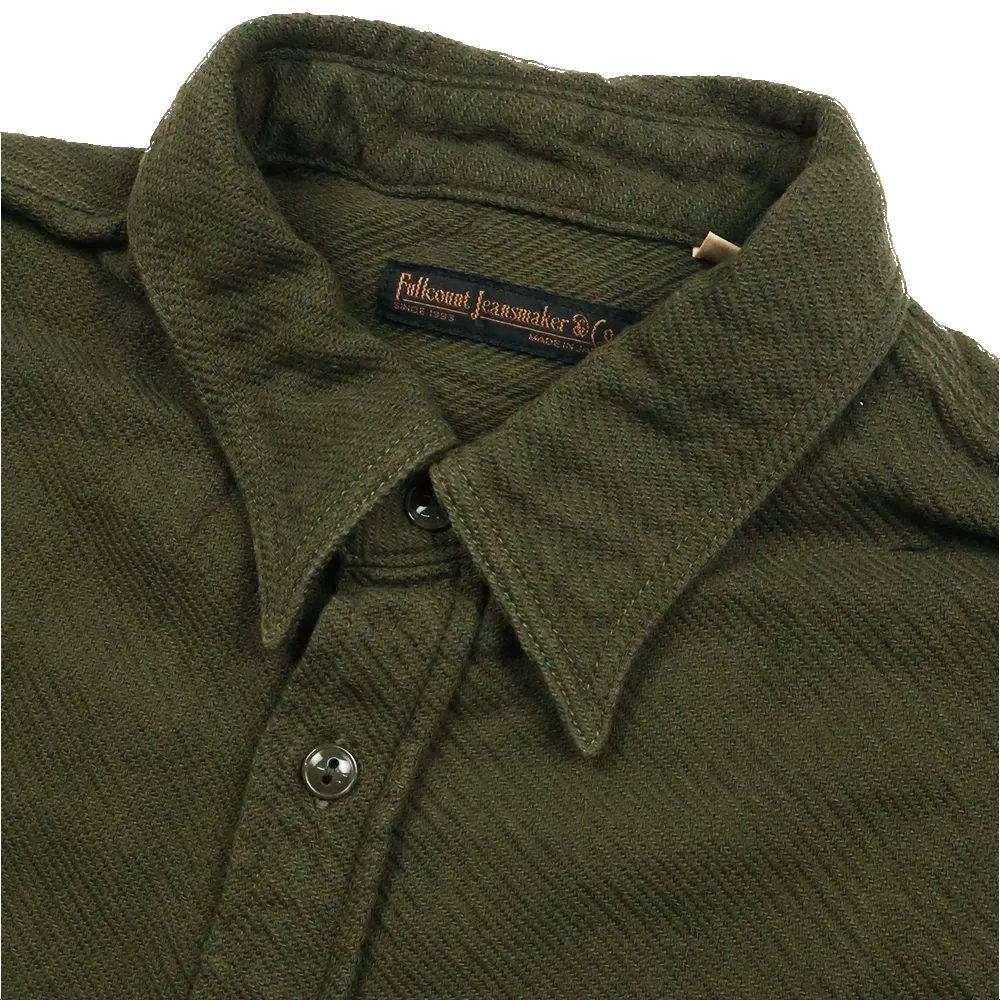 4095-1 Flannel Work Shirt【Store Exclusive】 sold by Full Count product image thumbnail 2