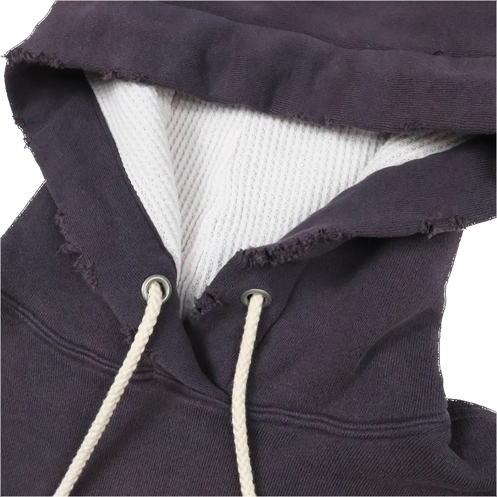 3770-2 Fading Double Face Sweat Hoodie(1color)【Store Exclusive】 sold by Full Count product image thumbnail 2