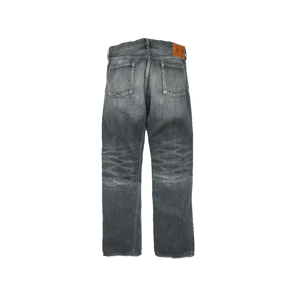 1108BKSSHW Slim Straight Black Selvedge Denim Dartford(Super Smooth) sold by Full Count product image thumbnail 5