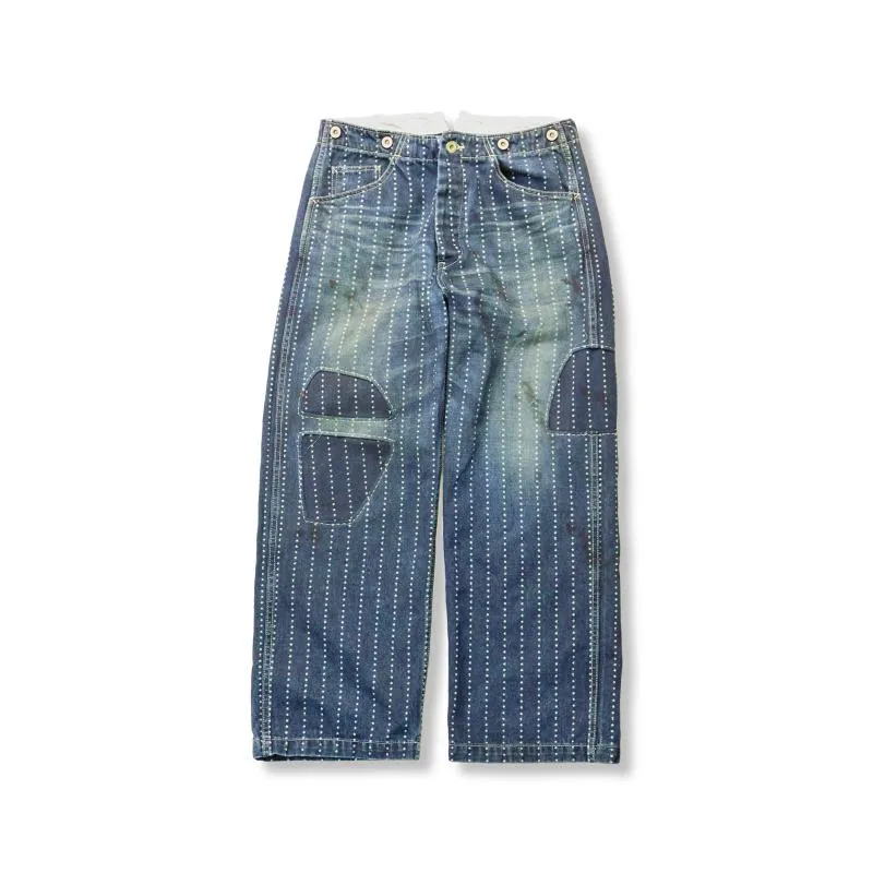 1138HW Star Wabash Workers Pants HW sold by Full Count