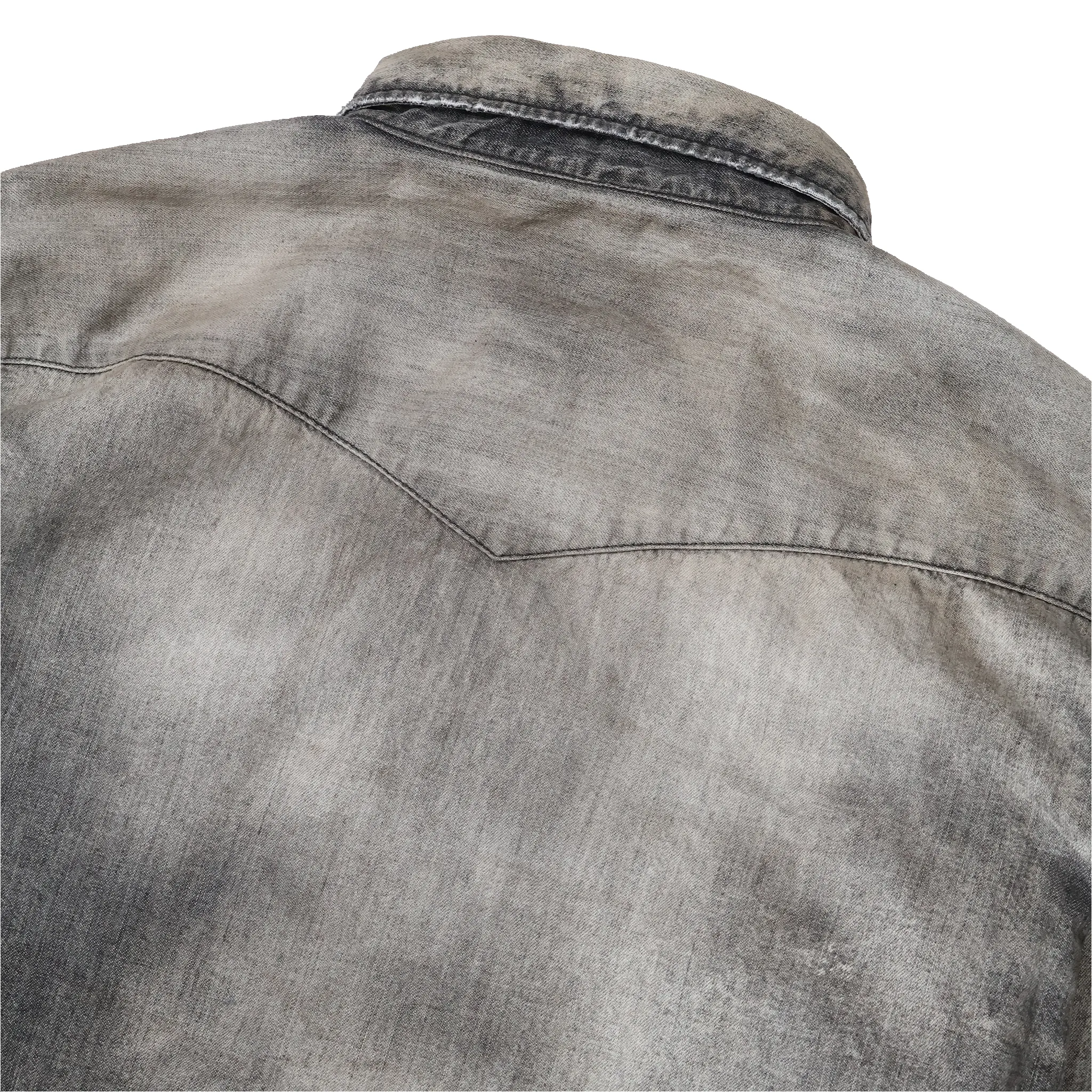 4894HW-25 Denim Western Shirt HW “Looks That Kill” sold by Full Count product image thumbnail 5
