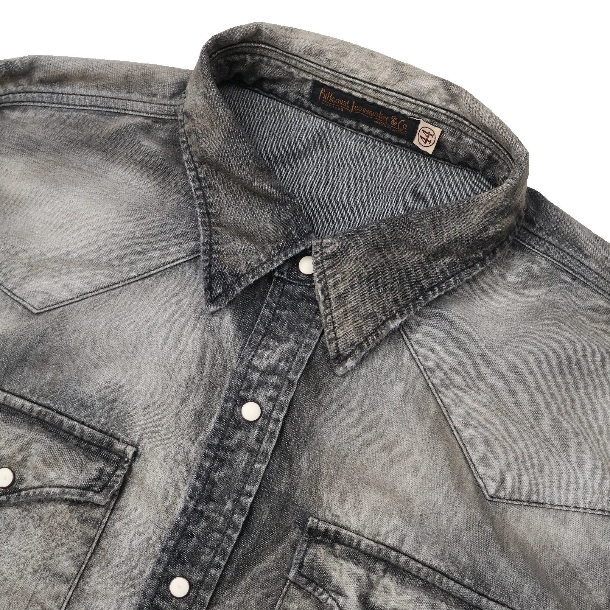 4894HW-25 Denim Western Shirt HW “Looks That Kill” sold by Full Count product image thumbnail 4
