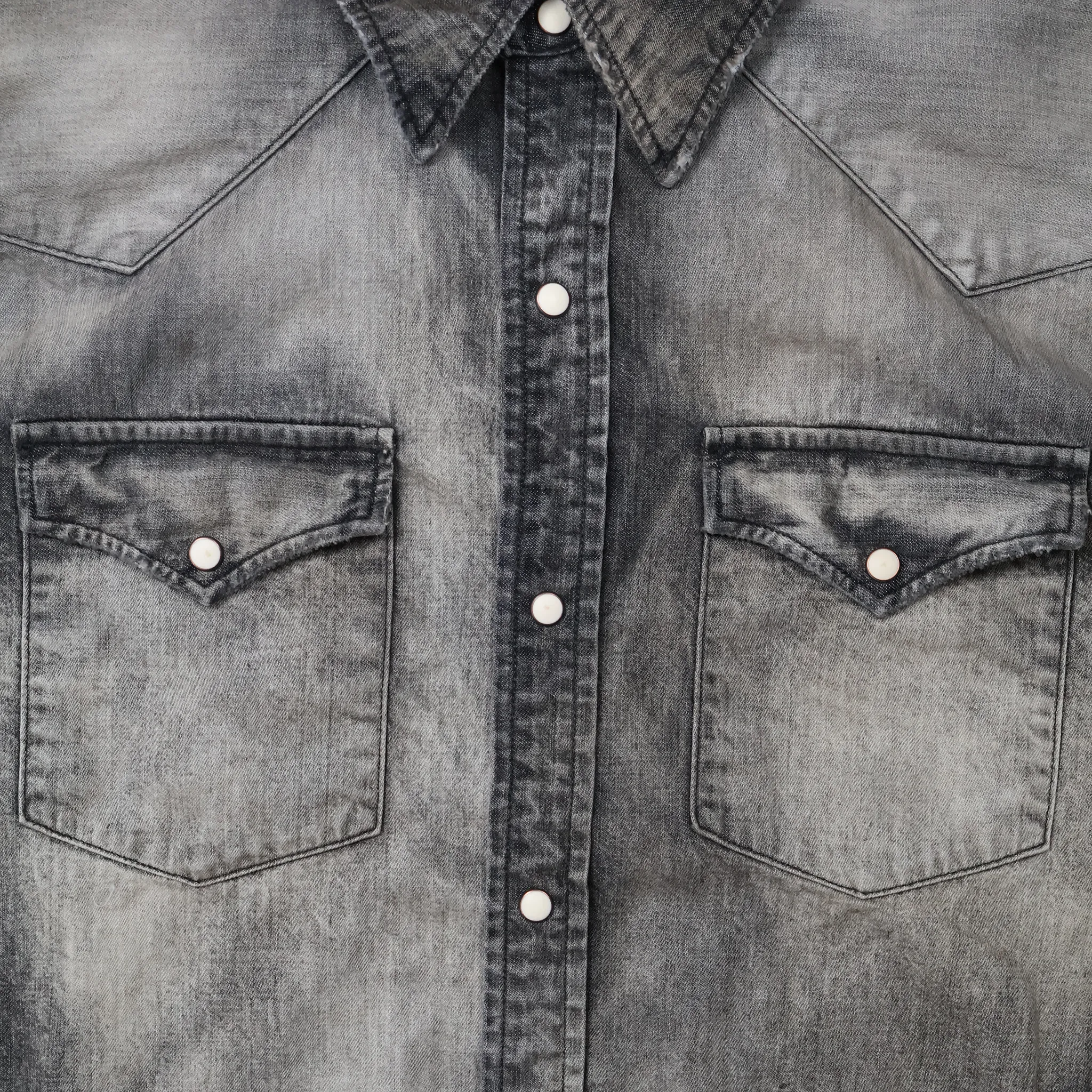 4894HW-25 Denim Western Shirt HW “Looks That Kill” sold by Full Count product image thumbnail 3
