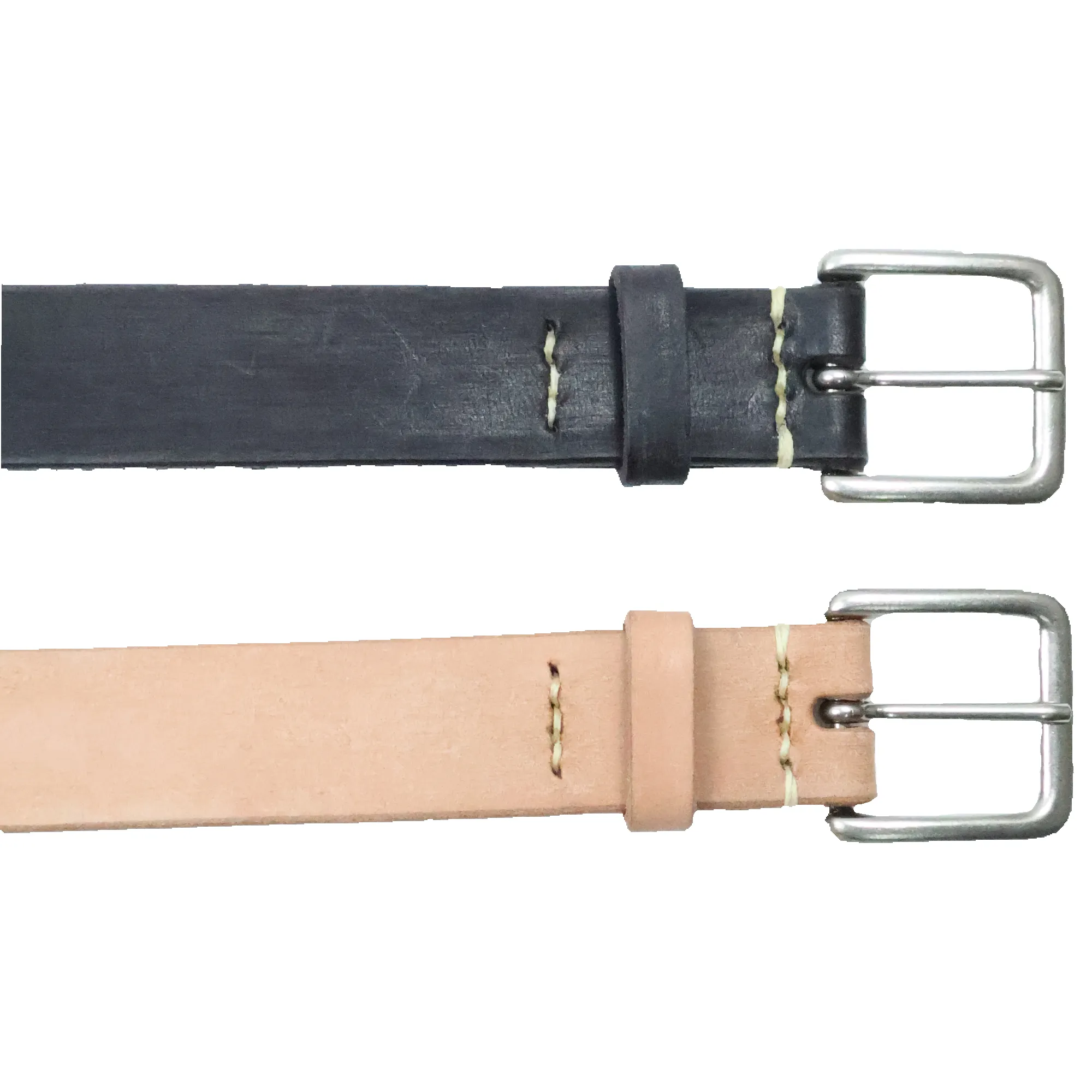 6218 Wild Leather Narrow Belt sold by Full Count product image thumbnail 3