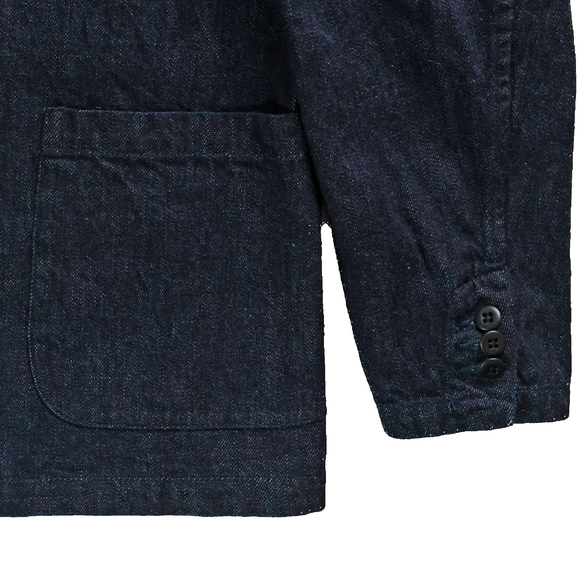 2007-BIG2 Denim Blazer (Blue In Green×FULLCOUNT) sold by Full Count product image thumbnail 5