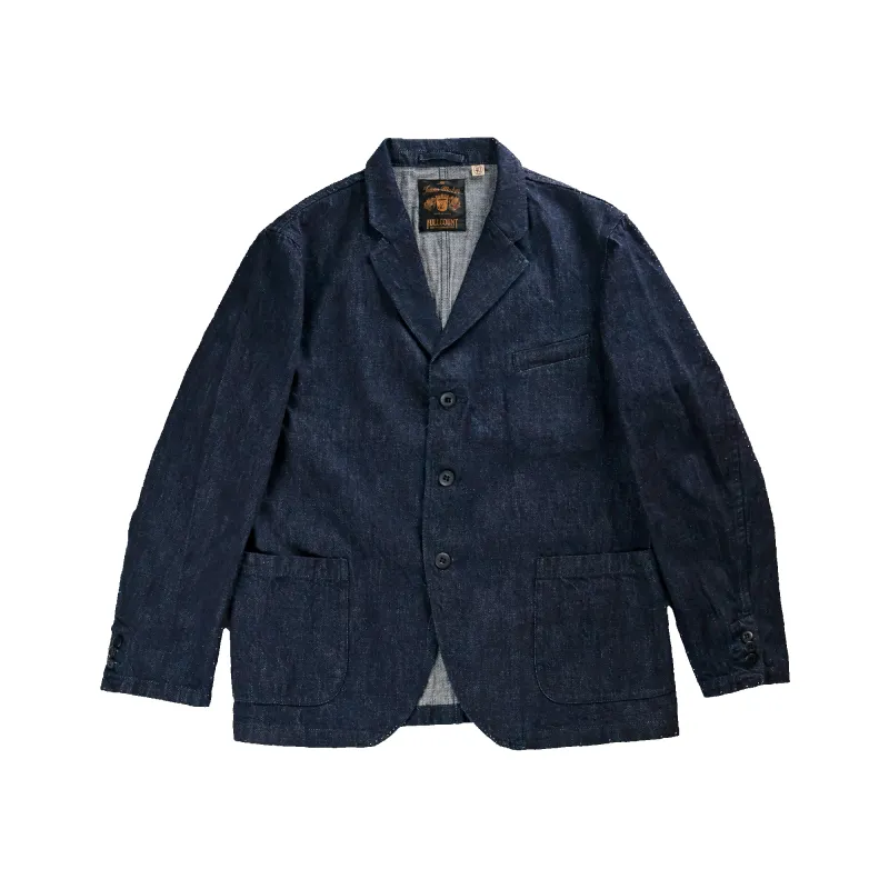2007-BIG2 Denim Blazer (Blue In Green×FULLCOUNT) made by Full Count