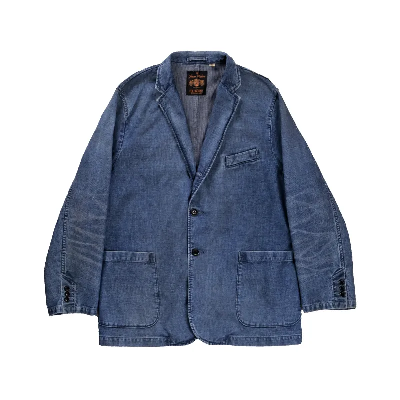 [2026AW]2056HW Indigo Pique Unstructured Jacket(Hand Wash) made by Full Count