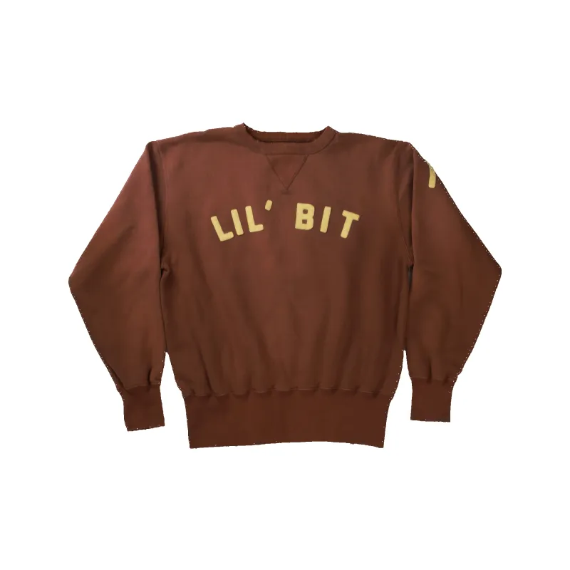 [2026AW] 3771-1 Fading Sweatshirt(LIL` BIT) made by Full Count
