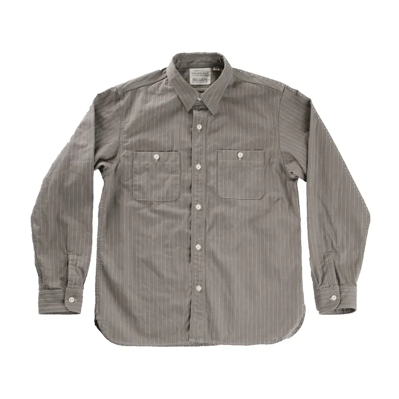 [2026AW] 4810G Herringbone Pencil Stripe Work Shirt made by Full Count
