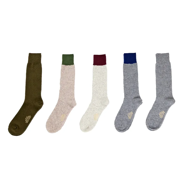 [2026AW] 6110-5 Wool Cashmere Military Socks made by Full Count