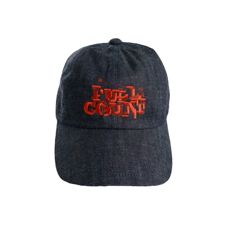 [2026AW] 6264Bootleg Logo Denim Cap made by Full Count