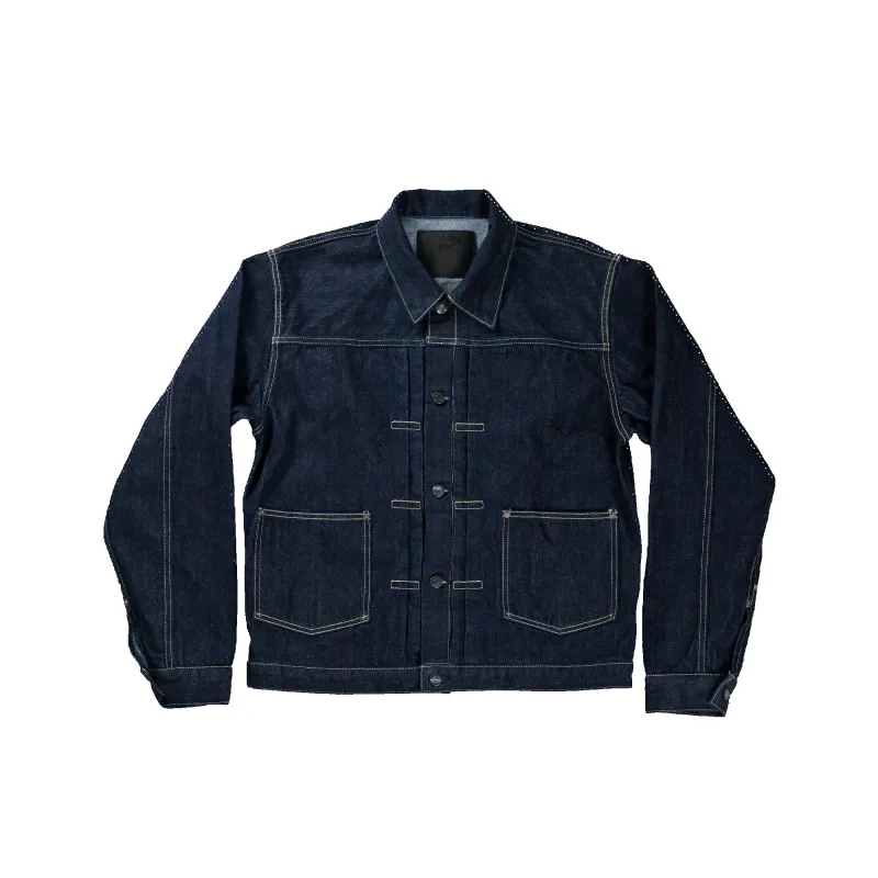 [2026AW] GFC2002 Classic Pleated Denim Jacket made by Full Count