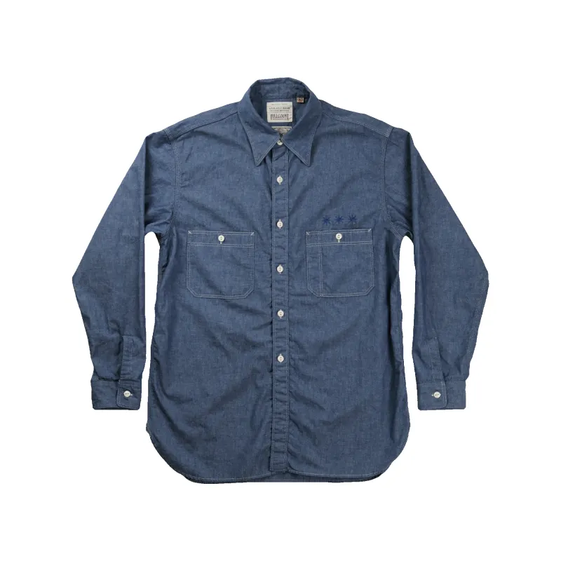 [2026AW] GFC4001 Triple Stitch Chambray Shirt made by Full Count