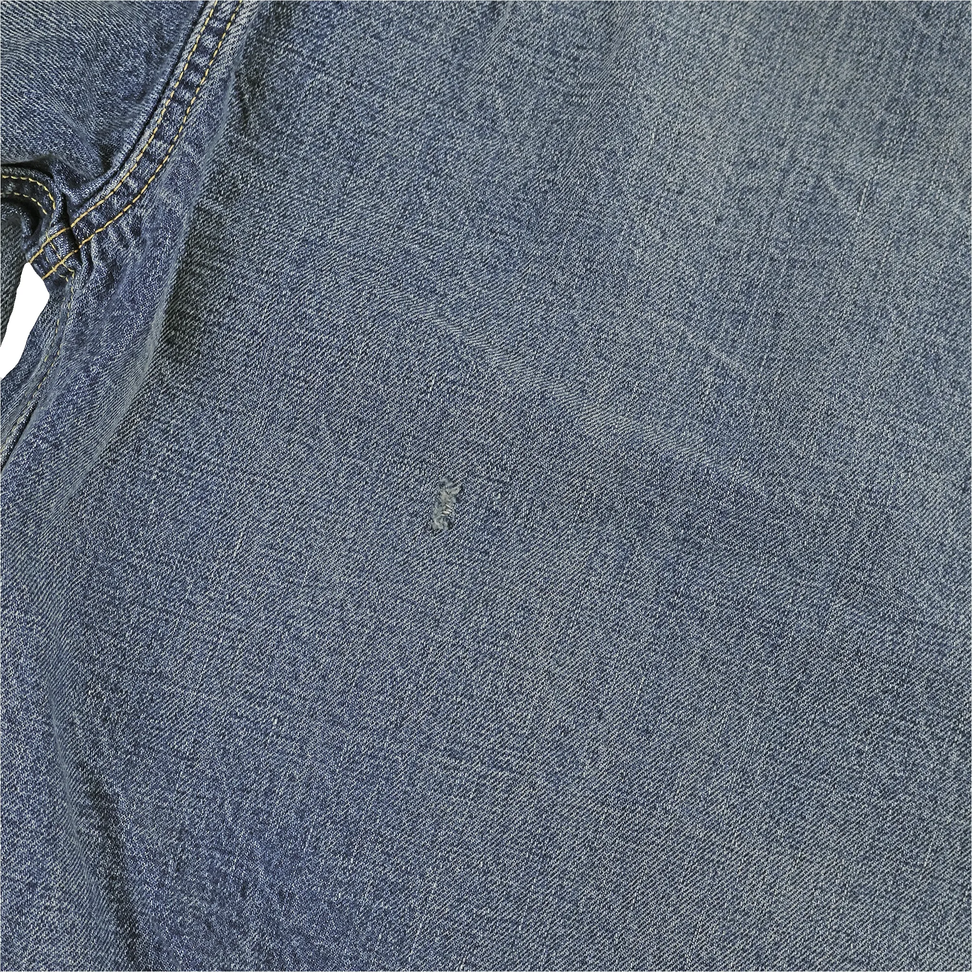 2102HWBIG Type 2 Denim Jacket HW (Blue in Green Exclusive) sold by Full Count product image thumbnail 5