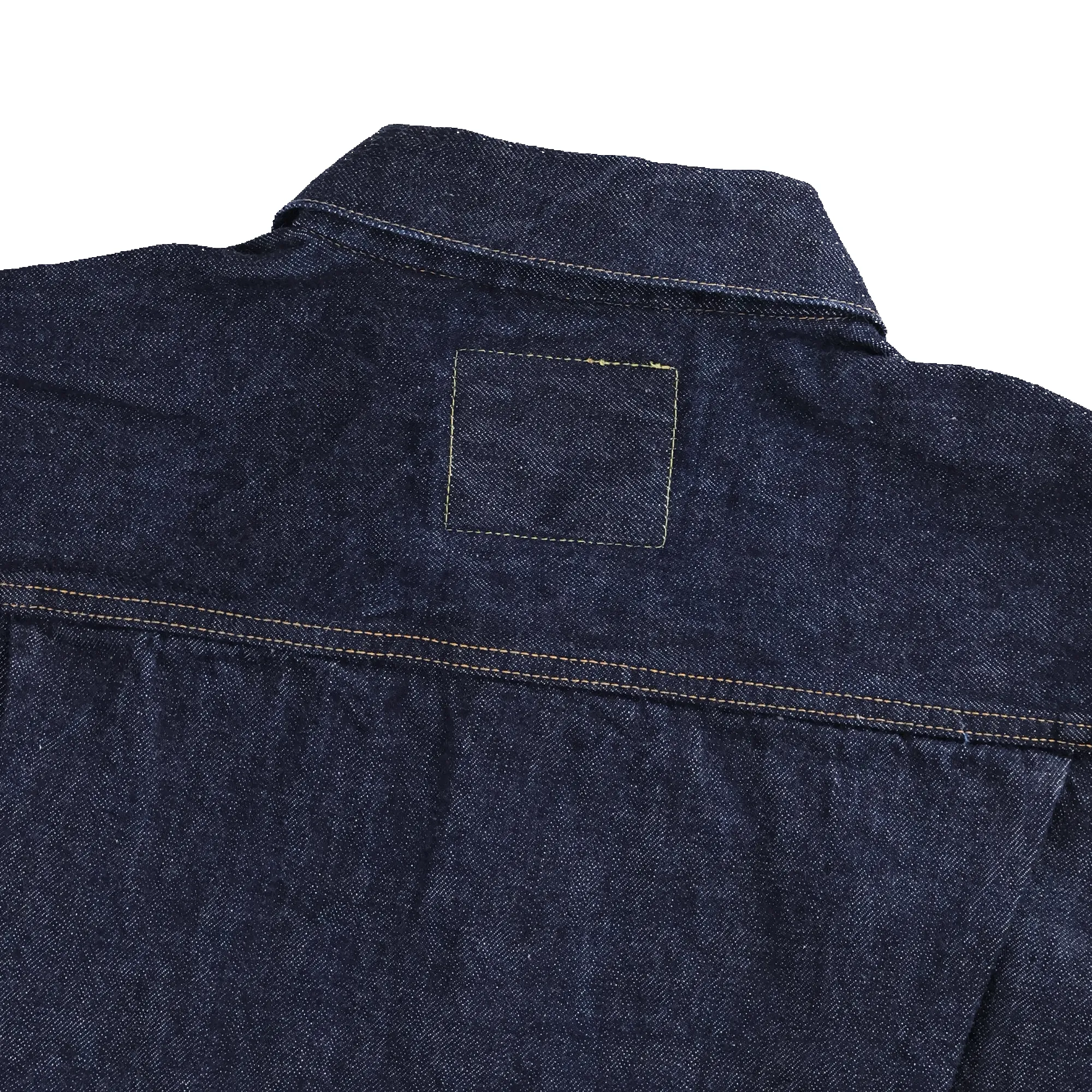 2102BIG Type 2 Denim Jacket (Blue in Green Exclusive) sold by Full Count product image thumbnail 4