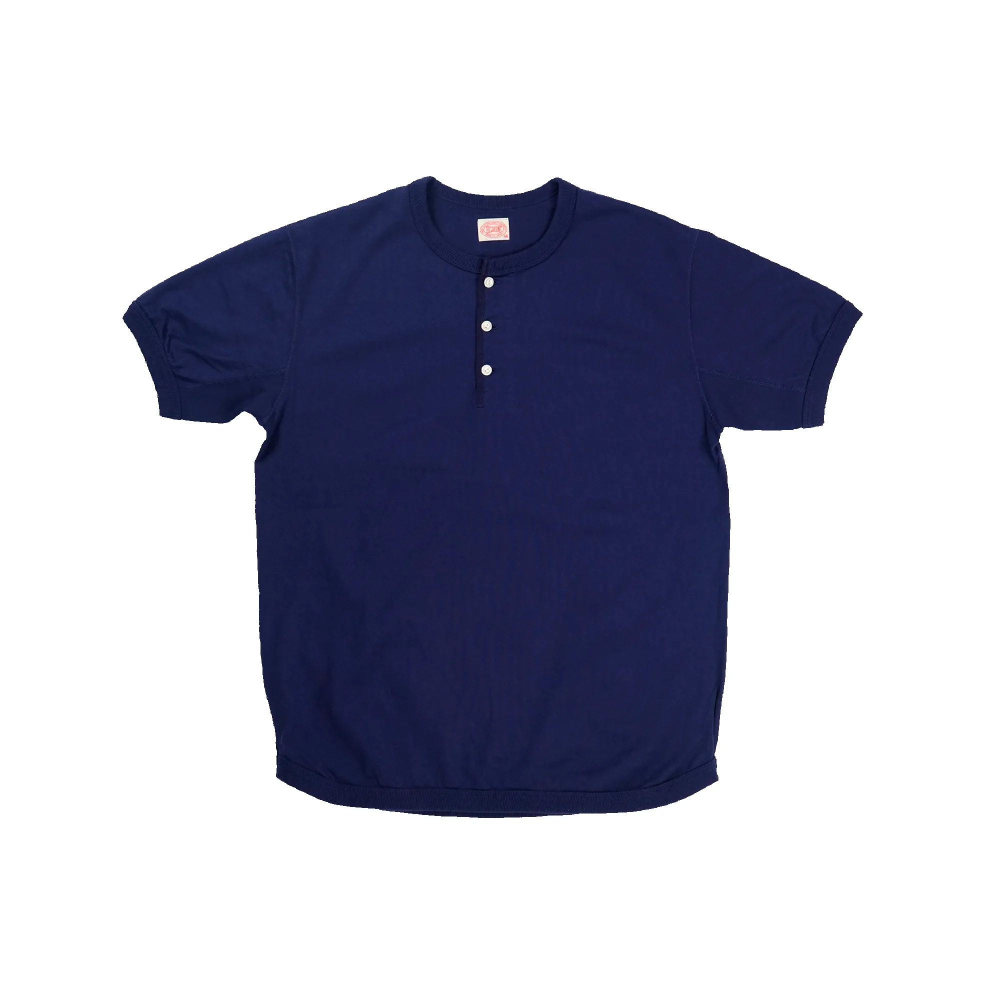 5222H-SOS Flat Seam Heavyweight Henley T Shirt (Limited-Edition Color) sold by Full Count product image thumbnail 3