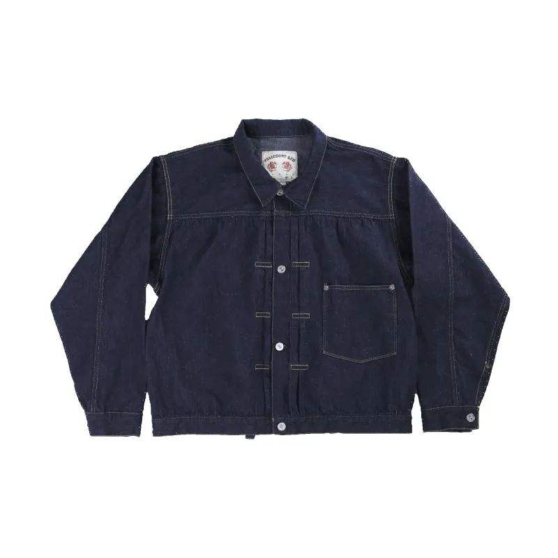[2027SS] 2065-H Feather Denim Jacket（Store Exclusive） made by Full Count