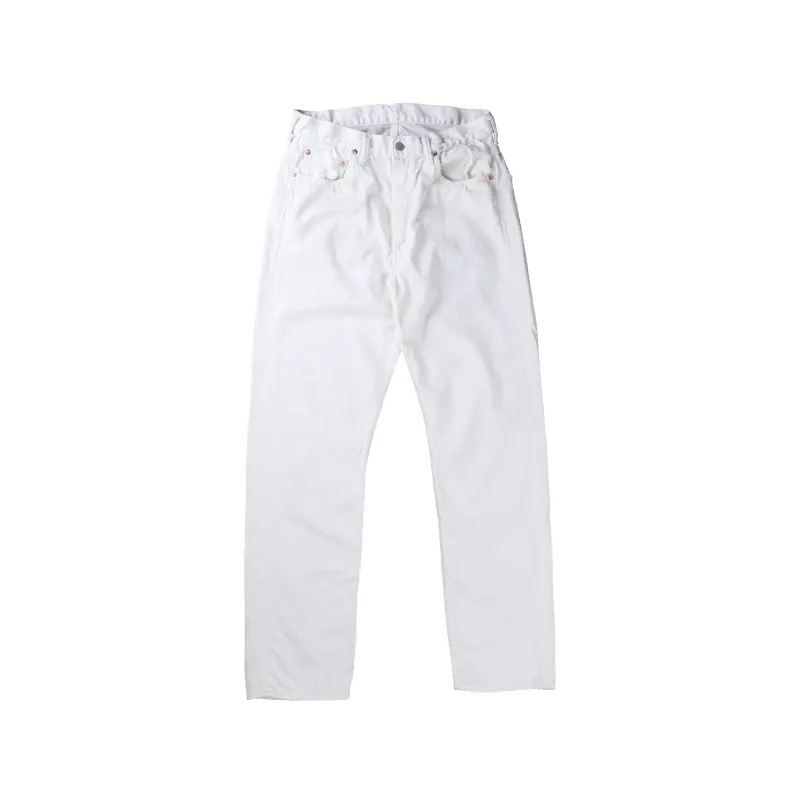[2027SS] 1103WH-27 Cotton Linen White Clean Denim made by Full Count