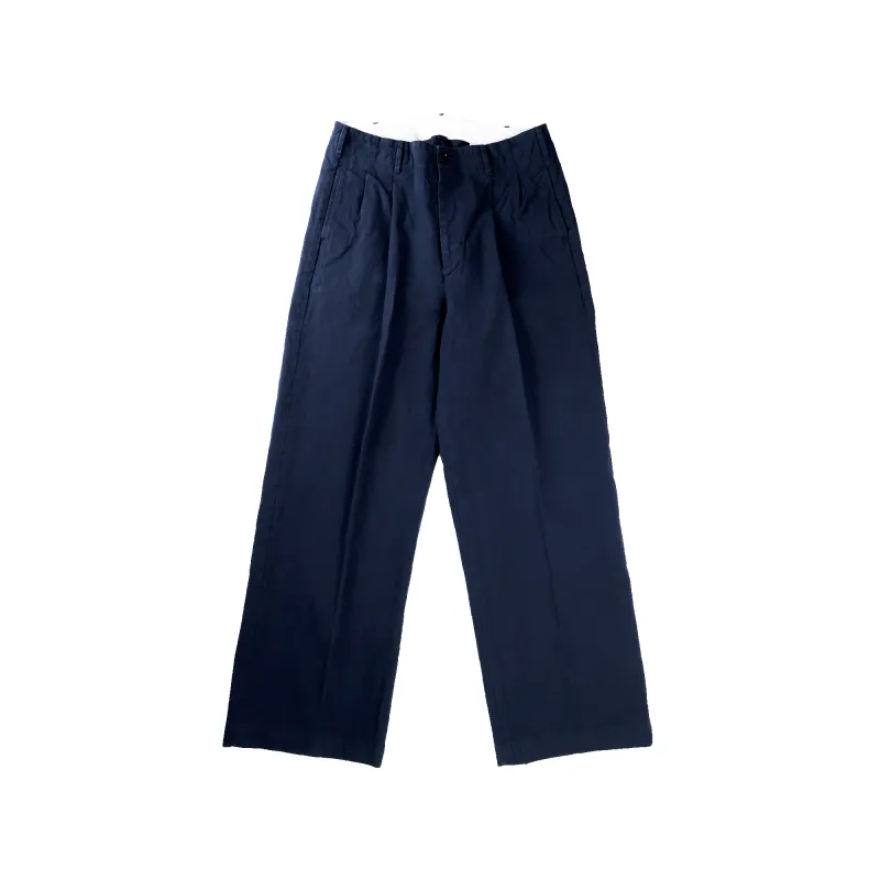 [2027SS] 1154-2 Duck Wide Tuck Trousers made by Full Count
