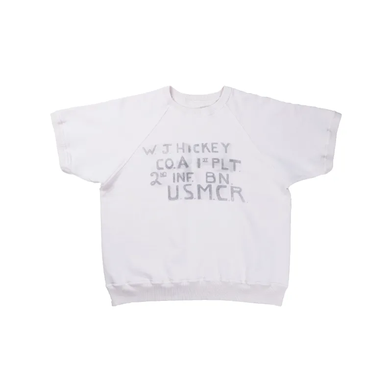 [2027SS] 3776-3 Print Raglan  Sweatshirt W.J HICKEY made by Full Count