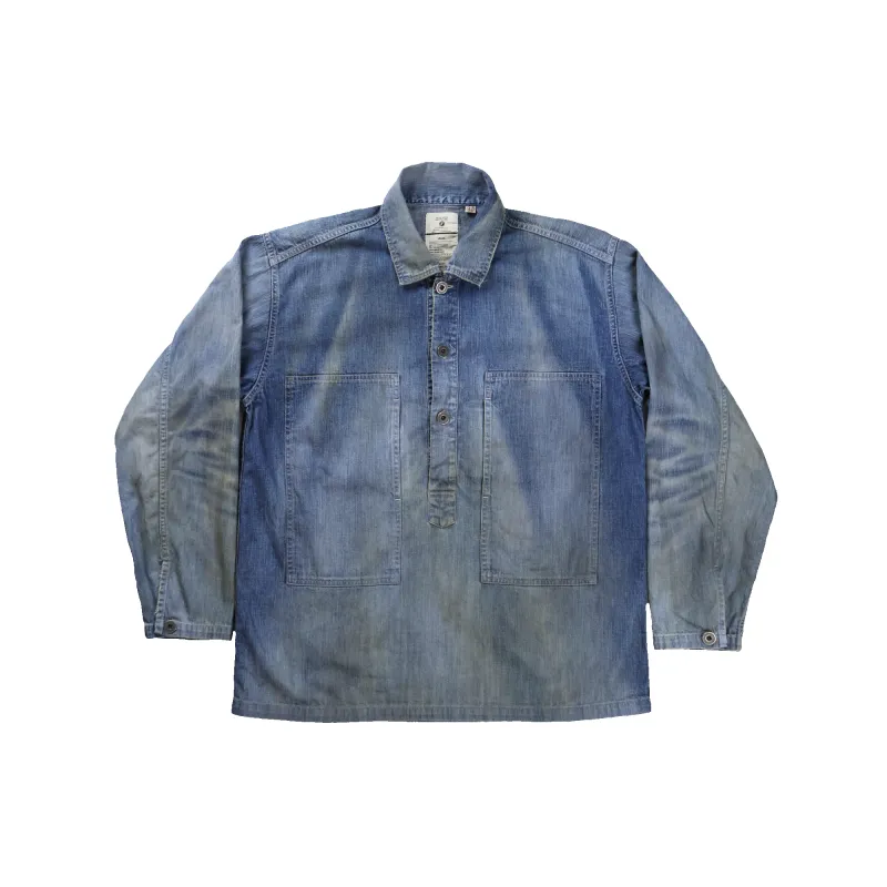 [2027SS] 4101VE-27 US Army Pullover H.W.(Sun Fade) (Vintage Effect) made by Full Count
