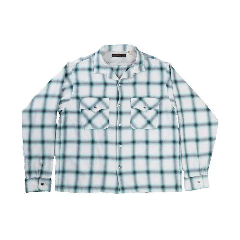 [2027SS] 4108-2 Rayon Ombre Open Collar Shirt made by Full Count
