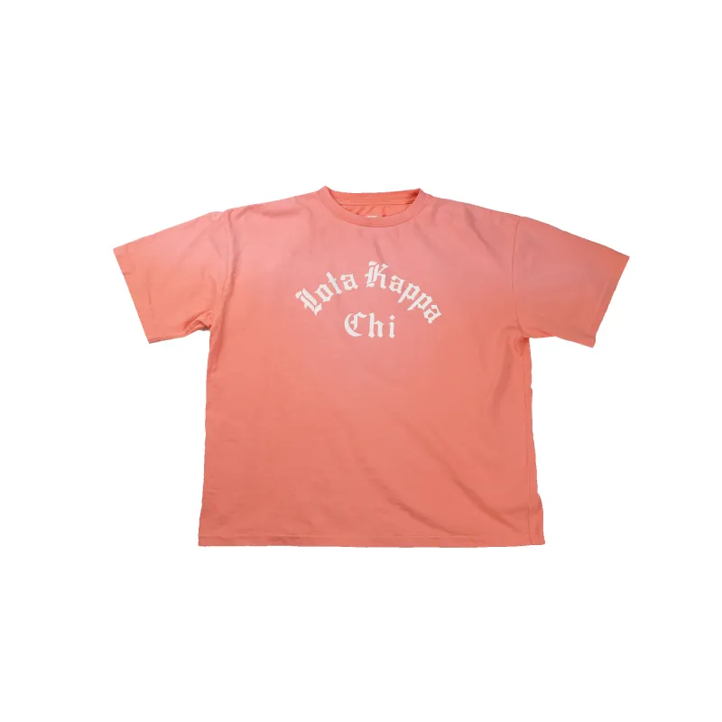 [2027SS] 5507-3 Print T Iota Kappa Chi made by Full Count