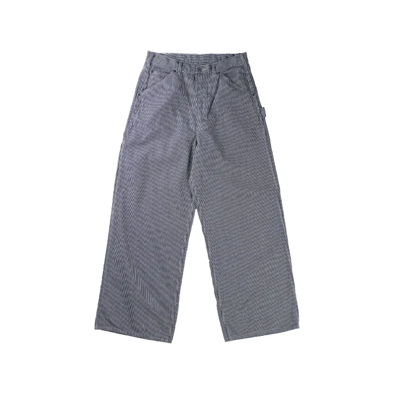 [2027SS] 1156-1 Indigo Bold Hickory Wide Pants made by Full Count