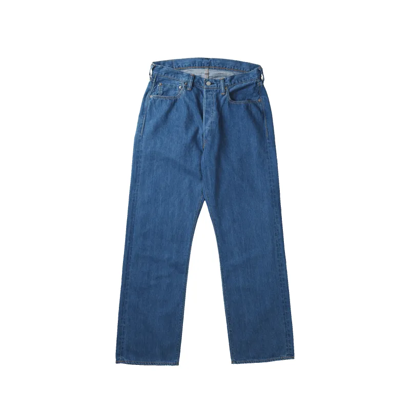 [Exclusive Edition] 0105HS Wide Denim Stone Washed made by Full Count