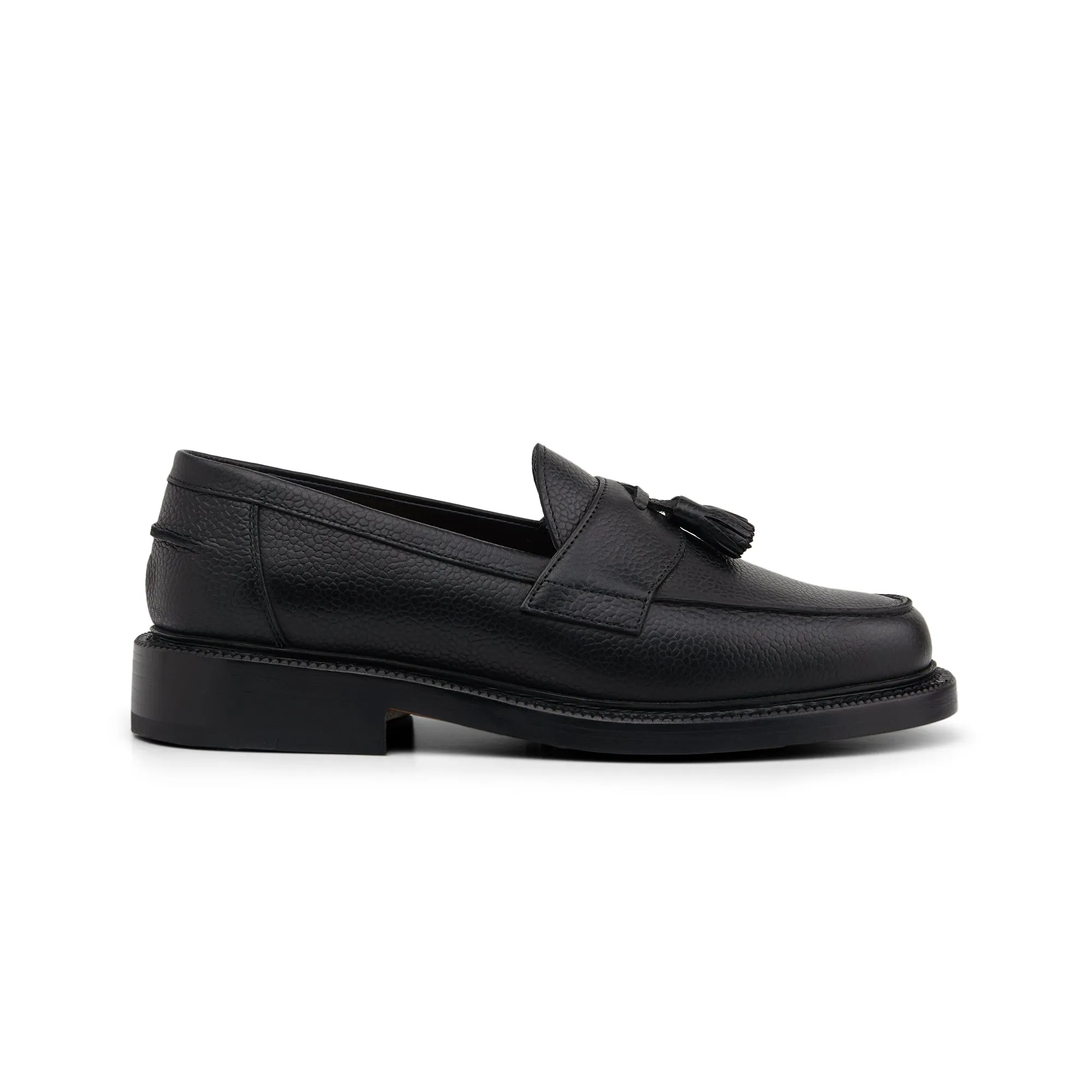 The Clásico Tassel Loafer, Onyx sold by Blackstock & Weber product image thumbnail 2