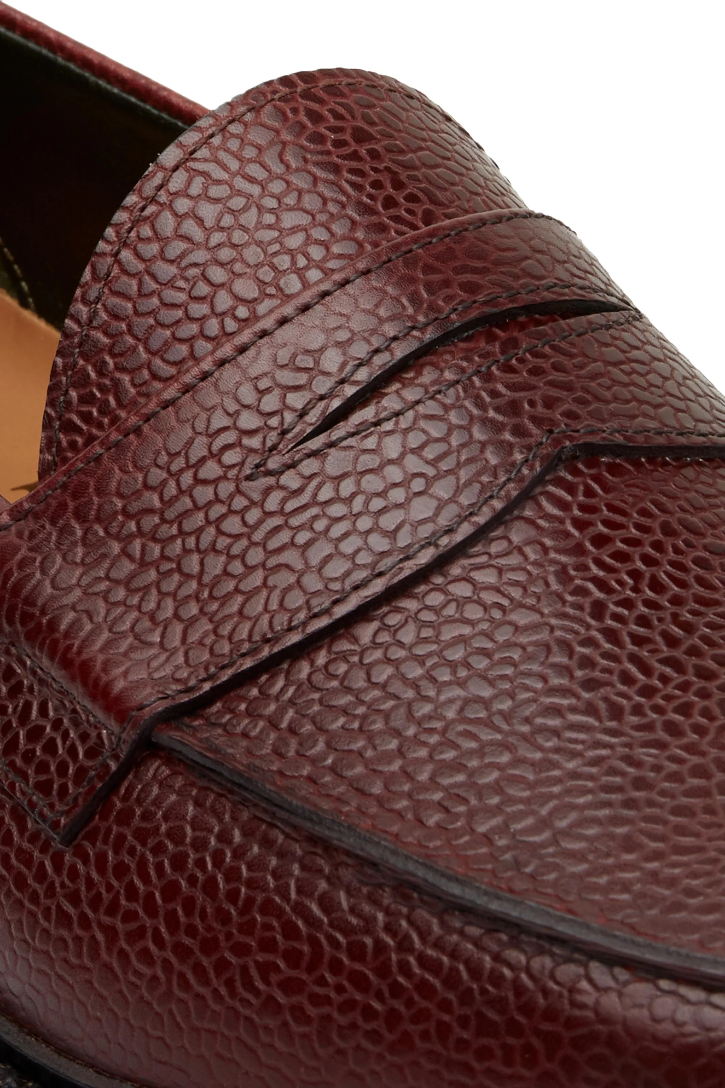 The Ellis Penny Loafer, Bordeaux sold by Blackstock & Weber product image thumbnail 5