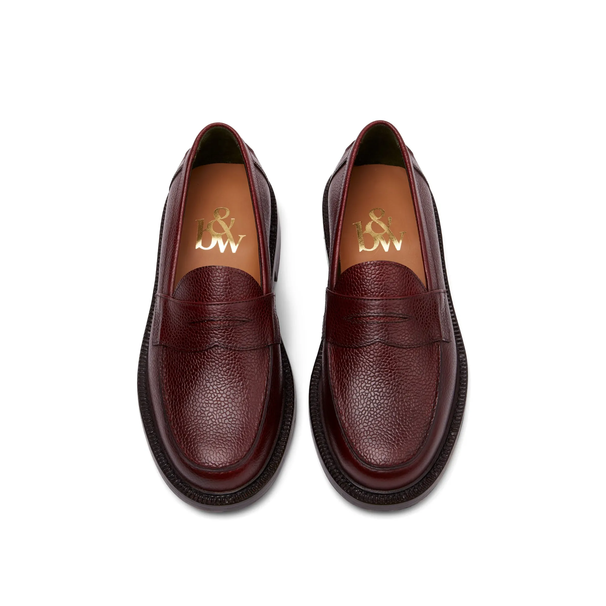 The Ellis Penny Loafer, Bordeaux sold by Blackstock & Weber product image thumbnail 3