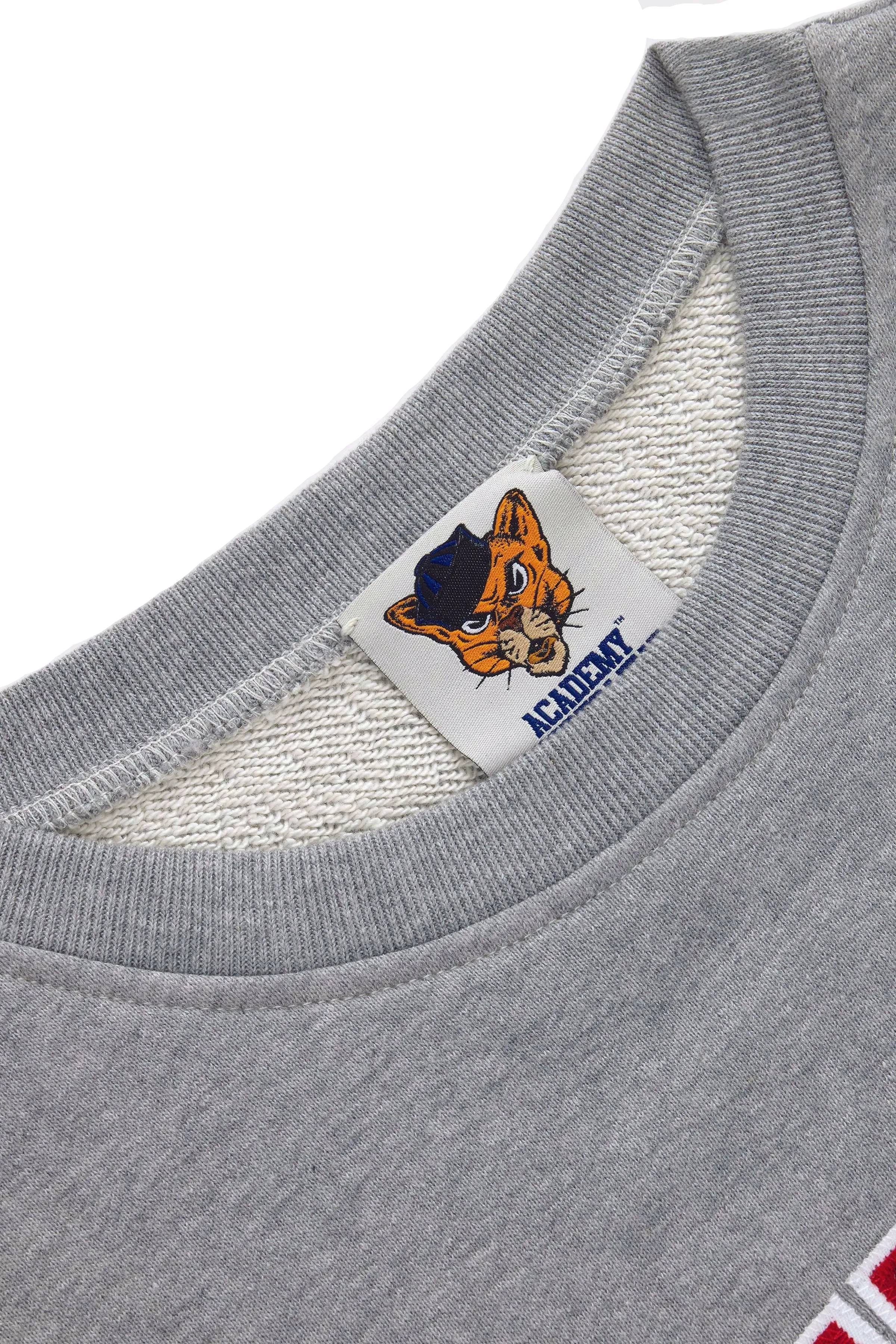 The Bookstore Crewneck, Navy/Red sold by Blackstock & Weber product image thumbnail 3