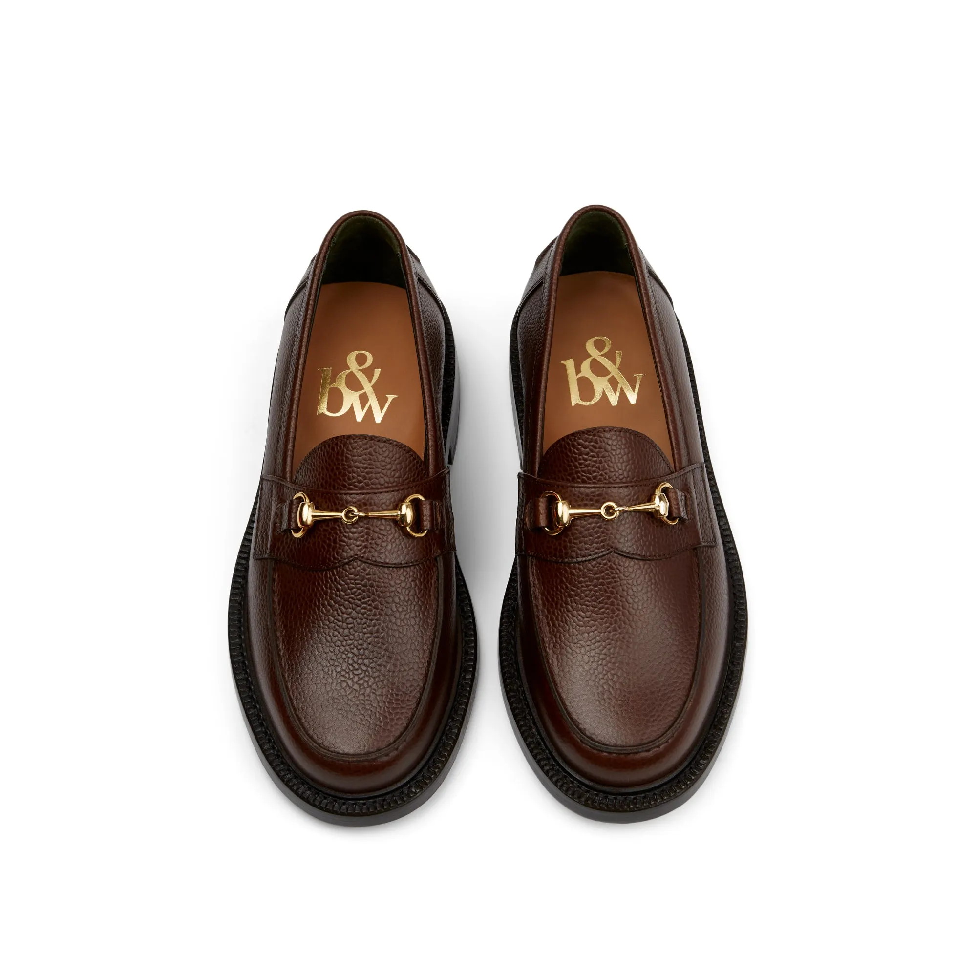 The Mason Horse Bit Loafer, Chocolate sold by Blackstock & Weber product image thumbnail 3