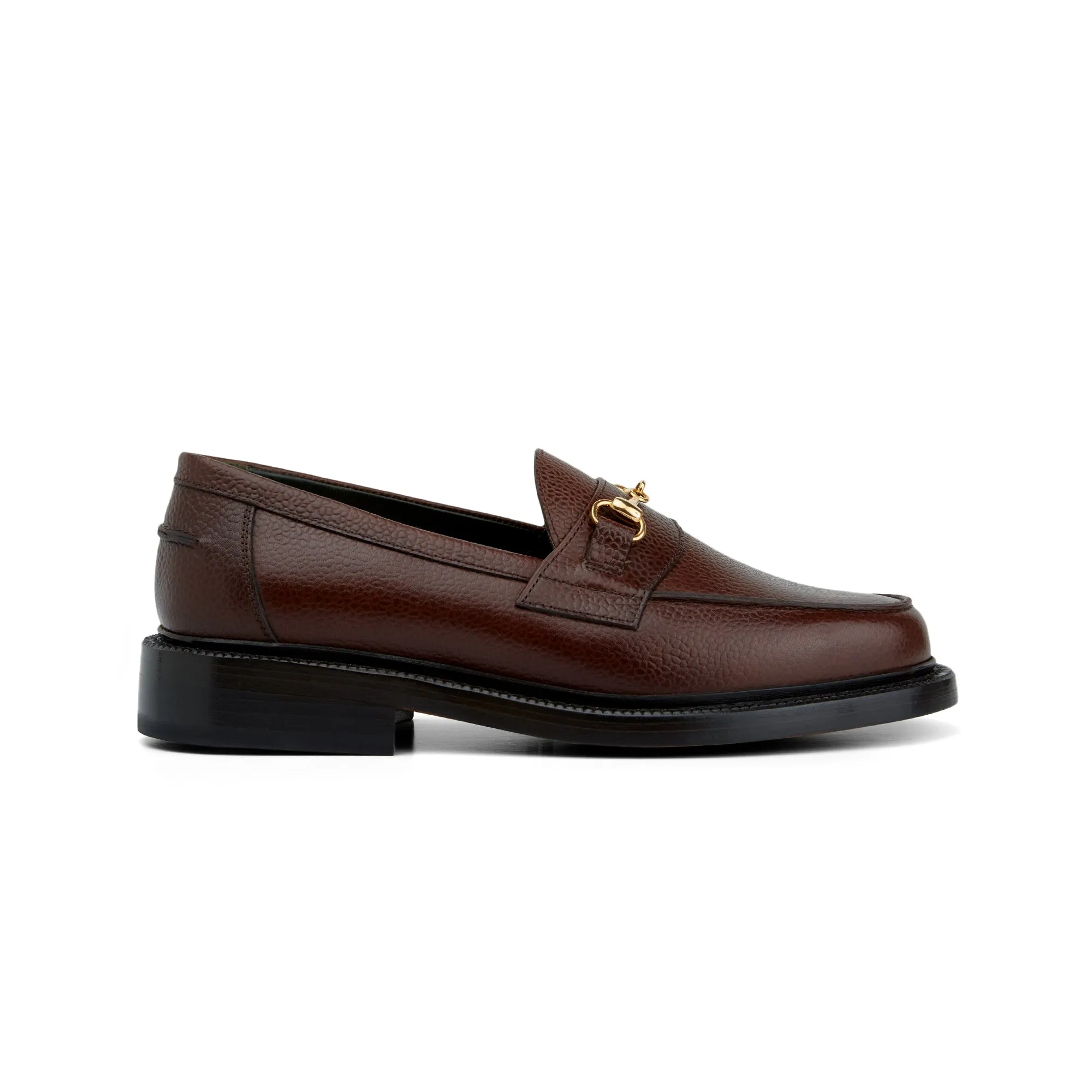 The Mason Horse Bit Loafer, Chocolate sold by Blackstock & Weber product image thumbnail 2