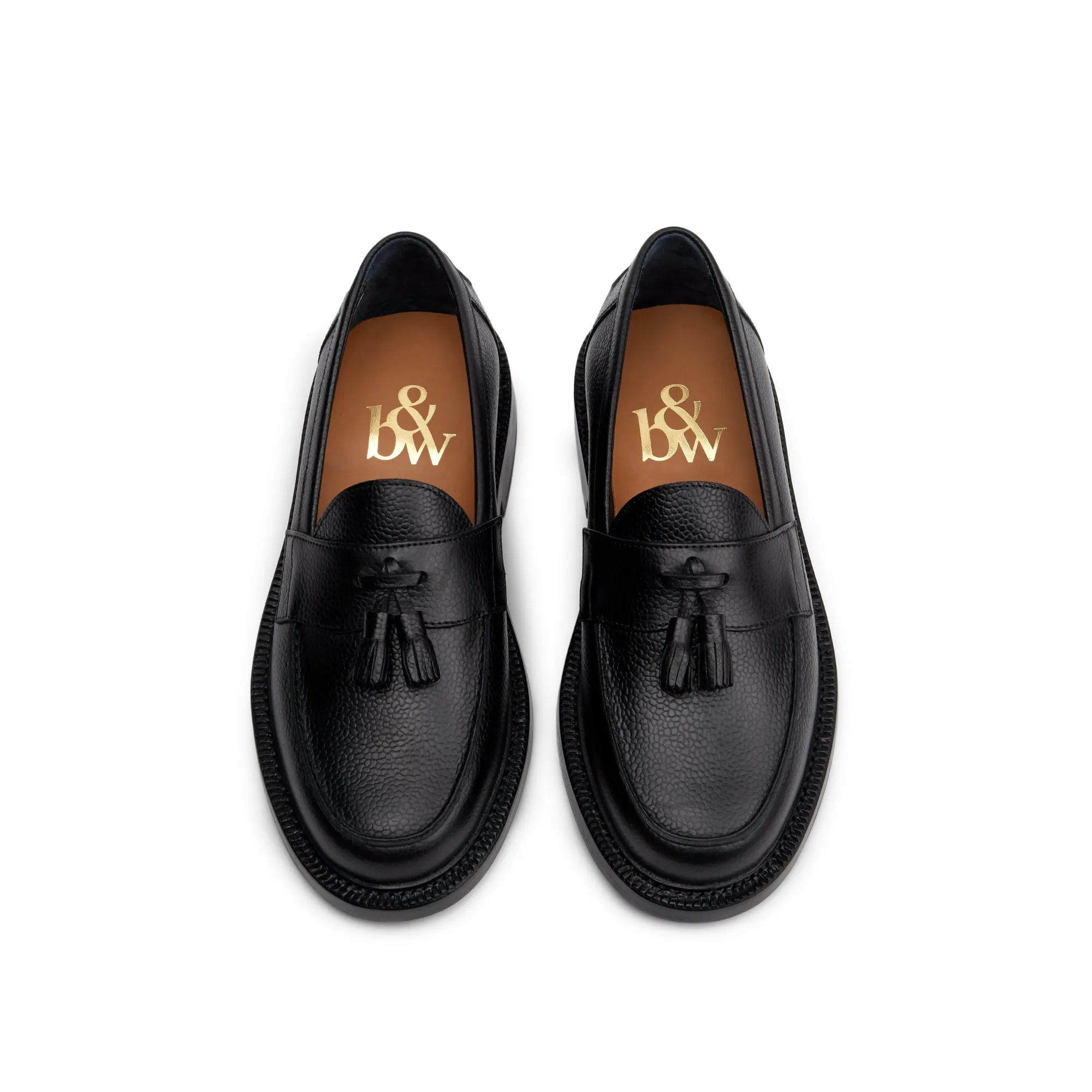The Clásico Tassel Loafer, Onyx sold by Blackstock & Weber product image thumbnail 3
