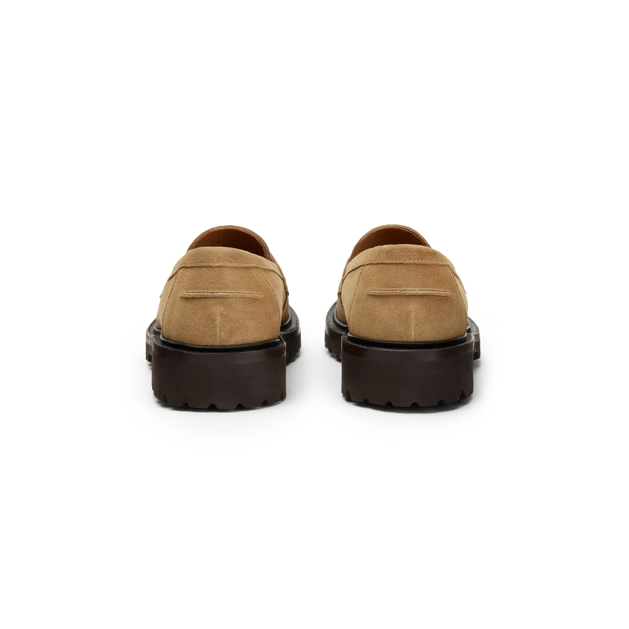 The Ellis Penny Loafer, Almond, Lug Sole sold by Blackstock & Weber product image thumbnail 4