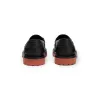 The Mason Horse Bit Loafer, Onyx/Clay, Lug Sole sold by Blackstock & Weber