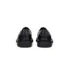 The Mason Horse Bit Loafer, Onyx, Lug Sole sold by Blackstock & Weber