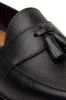 The Clásico Tassel Loafer, Onyx, Lug Sole sold by Blackstock & Weber