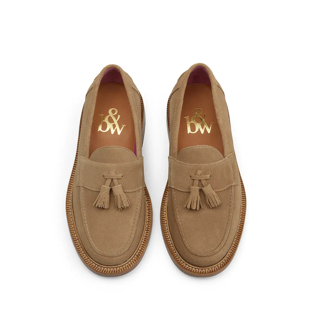 The Clásico Tassel Loafer, Sand sold by Blackstock & Weber product image thumbnail 3