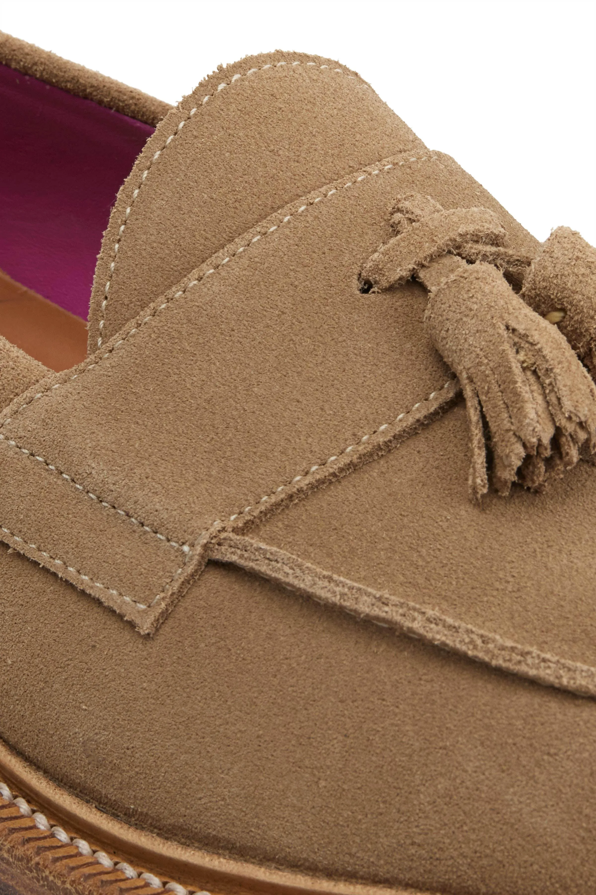 The Clásico Tassel Loafer, Sand sold by Blackstock & Weber product image thumbnail 5