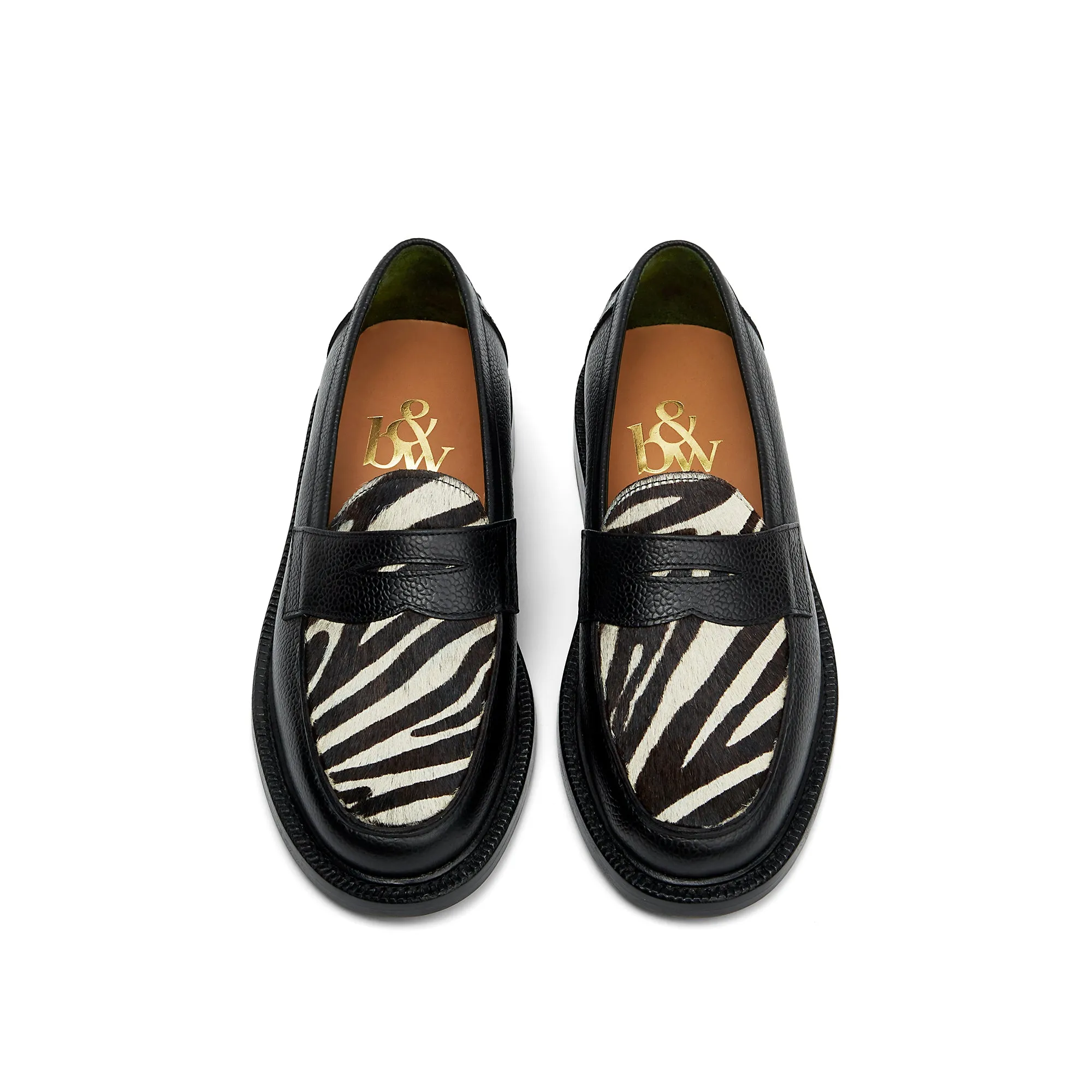 The Ellis Penny Loafer, Zebra sold by Blackstock & Weber product image thumbnail 3