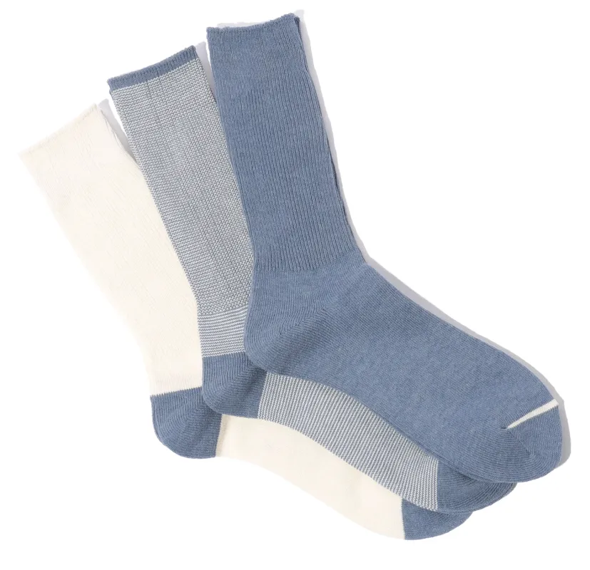 Anonymous Ism Amerib Crew 3 Pack - Indigo sold by Blackstock & Weber