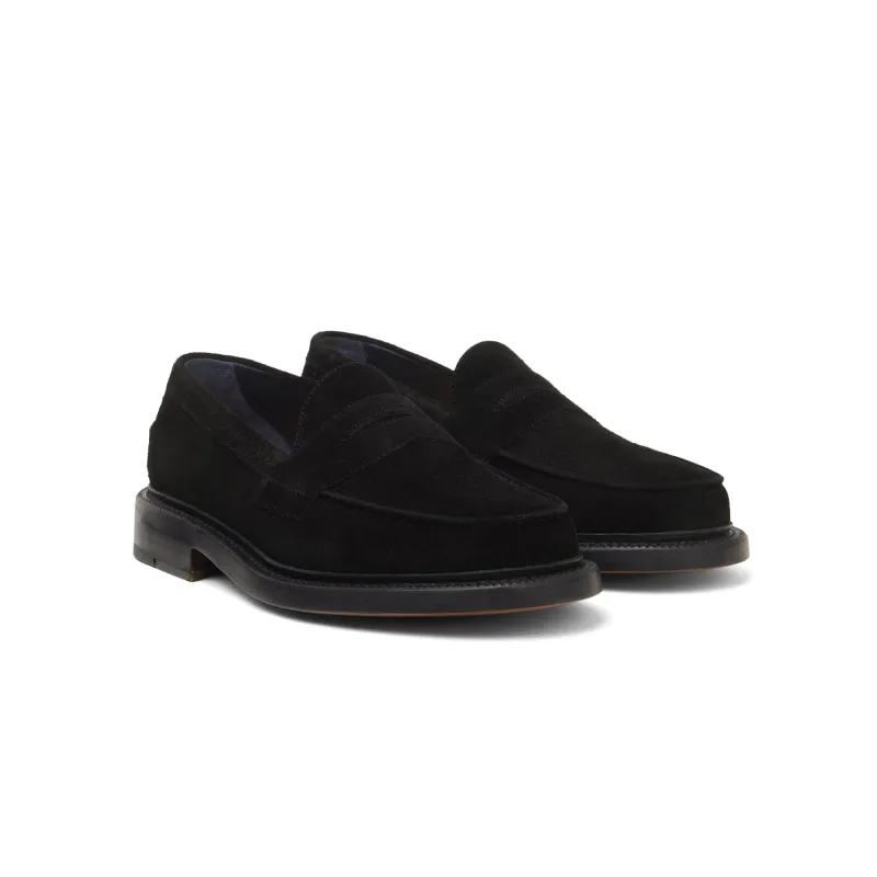 The Ellis Penny Loafer, Midnight sold by Blackstock & Weber